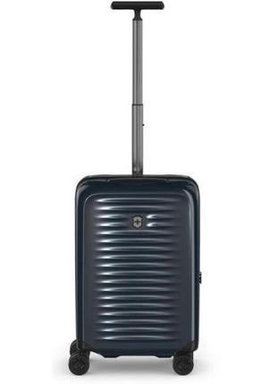 Пластиковый чемодан victorinox travel airox 34 л, синий4 фото