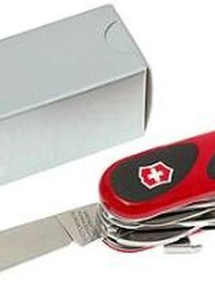 Швейцарский складной нож victorinox evogrip s557, красный5 фото