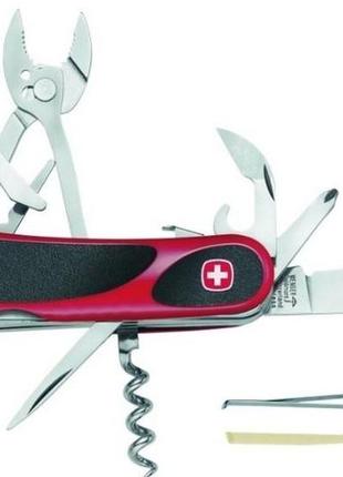 Швейцарский складной нож victorinox evogrip s557, красный3 фото