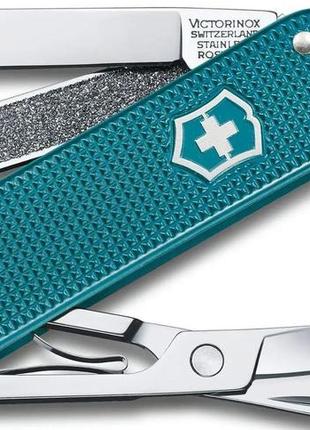 Складной нож victorinox classic sd alox зеленый