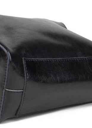 Женская сумка из кожи grays, gr-8848a черный3 фото