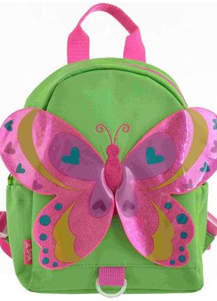 Детский рюкзак yes k-19 butterfly 556539 зеленый 5 л