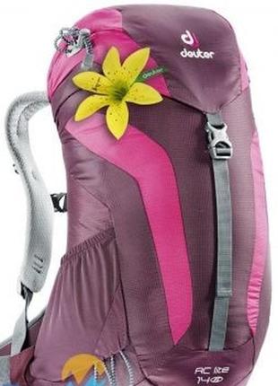 Рюкзак deuter ac lite 14 sl 3420016 5509 бордовый