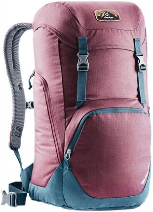 Туристический рюкзак deuter walker 24 3810717 5323, 24л. красный