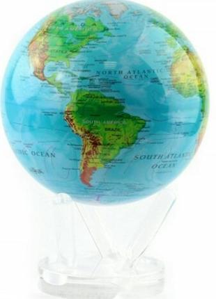 Гиро-глобус solar globe физическая карта, 216 мм