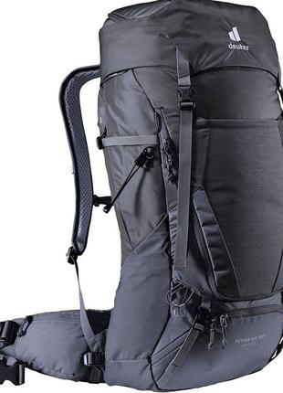 Туристический рюкзак deuter futura air trek черный 55 л