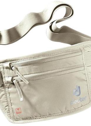 Туристический кошелек deuter security money belt i бежевый