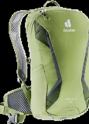 Велорюкзак deuter race x 12л зеленый