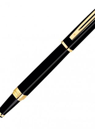 Эксклюзивная ручка перьевая waterman exception slim black gt fp 11 0283 фото