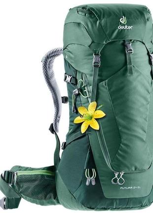 Туристический рюкзак deuter futura sl 24 л зеленый1 фото