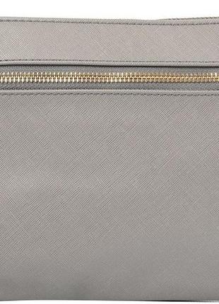 Женская сумка-клатч amelie galanti серый3 фото