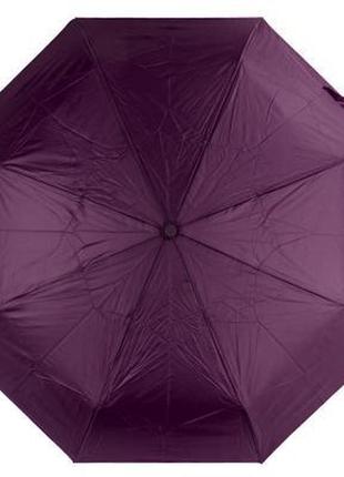 Зонт женский полуавтомат eterno фиолетовый
