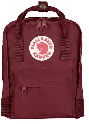 Рюкзак городской  fjallraven kanken mini 23561.326, 7 л, винилон1 фото