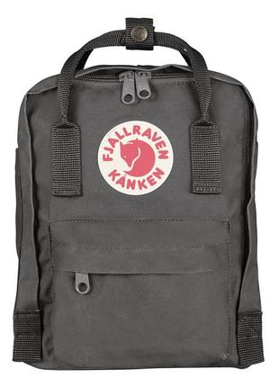 Рюкзак городской fjallraven kånken mini 7л., 23561 super grey серый