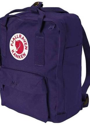 Рюкзак детский fjallraven kanken mini 23561.519, 7 л, винилон,2 фото