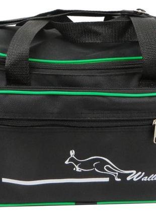 Дорожная сумка wallaby черная на 22л3 фото