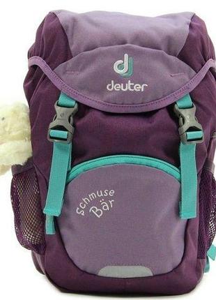 Рюкзак детский deuter schmusebär 3612017 5538, 8 л фиолетовый5 фото