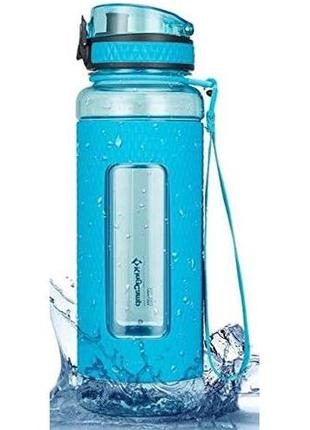 Бутылка для воды kingcamp silicon tritan bottle на 1л3 фото