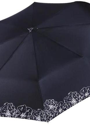 Автоматический зонт женский pierre cardin черный1 фото