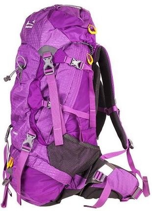 Женский туристический рюкзак onepolar фиолетовый 60л1 фото