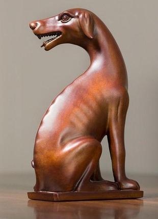 Статуетка tongshifu dog statue brown2 фото