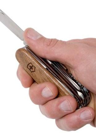 Швейцарский складной нож victorinox swisschamp wood5 фото