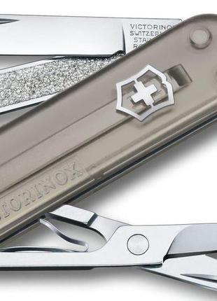 Складной нож victorinox classic sd серый