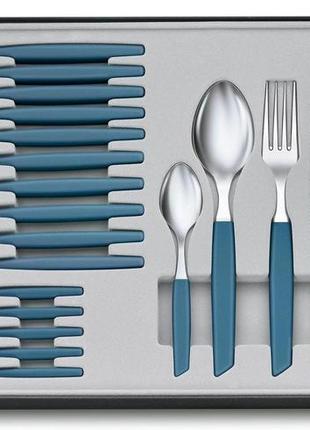 Набор кухонный victorinox swiss modern table set, синий1 фото