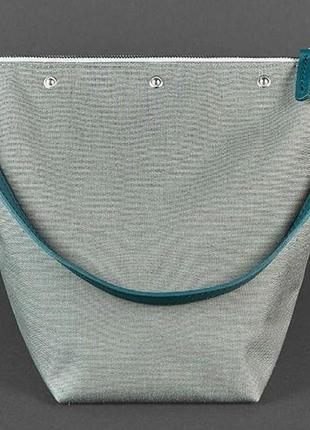 Женская сумка пазл blanknote зеленый3 фото