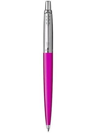 Шариковая ручка parker jotter 17 plastic ct bp 15 532, розовый