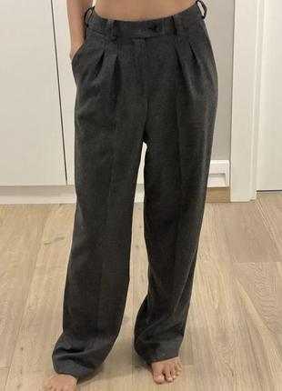 Ba&sh широкі вовняні штани вовна люкс