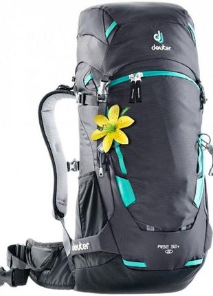 Туристический рюкзак deuter rise 32+ sl 3301218 3445, 49л, черный