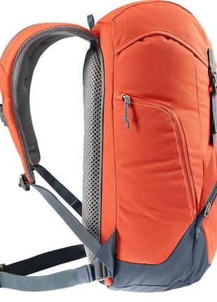 Туристичний рюкзак deuter walker 24 л, жовтогарячий7 фото