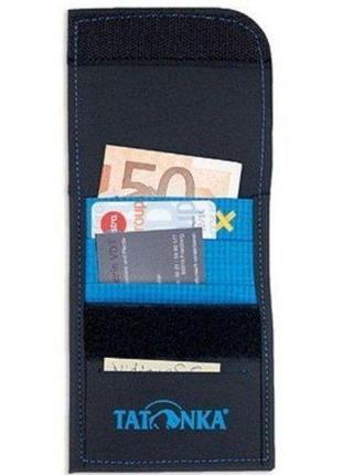 Тканевый кошелек tatonka hy neck wallet черный3 фото