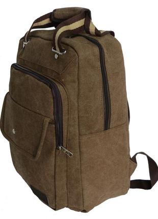 Рюкзак с отделом для планшета, wendesi 419, коричневый 15 л3 фото