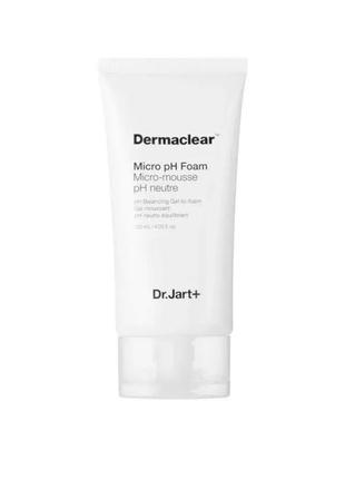 Dr. jart+ - пенка для умывания - dermaclear micro ph foam - 120ml1 фото