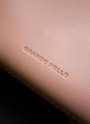 Женский кошелек grande pelle 11360 розовый9 фото