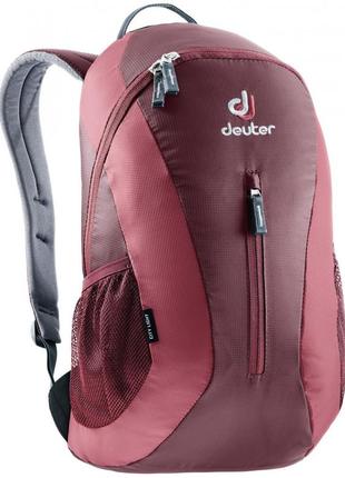 Рюкзак туристический deuter city light, 16л, бордовый