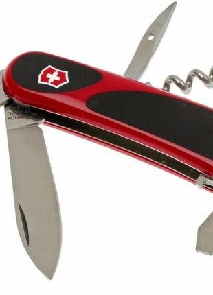 Швейцарский складной нож victorinox evogrip 10, красный2 фото