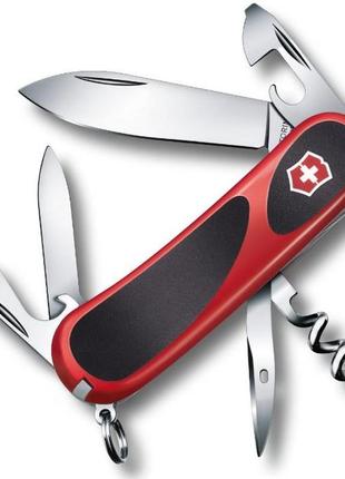 Швейцарский складной нож victorinox evogrip 10, красный1 фото