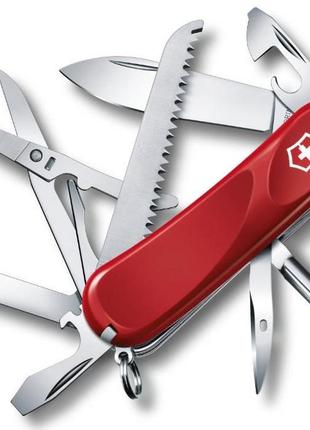 Швейцарский складной нож victorinox evolution 18, красный1 фото