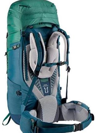 Рюкзак туристический deuter aircontact 60+10л sl зеленый10 фото