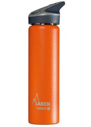 Термобутылка laken jannu thermo оранжевая на 0,75л