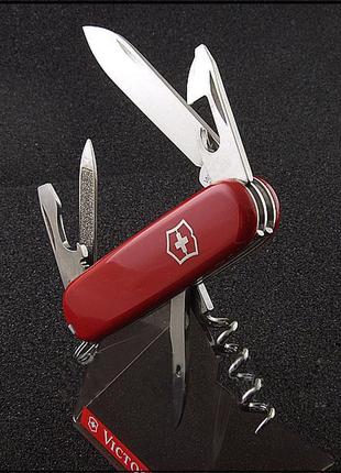 Карманный офицерский швейцарский нож victorinox sportsman 03803 красный2 фото