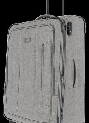 Большой тканевый чемодан travelite boja l на 84л