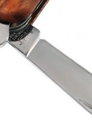 Прекрасный подарочный набор часы и нож wenger 77014 коричневый9 фото