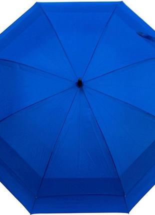 Зонт-трость полуавтомат bergamo 45300-44, синий3 фото