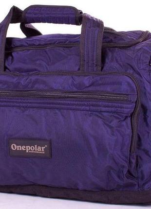 Сумка спортивная onepolar  60 л, синий