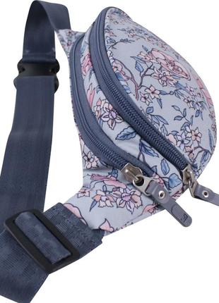 Поясная сумка женская bagland bella из ткани3 фото