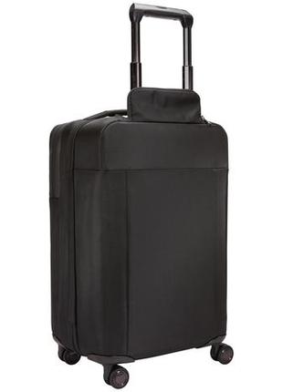 Чемодан малый тканевый thule spira carry-on spinner with shoes bag 35 л, черный3 фото